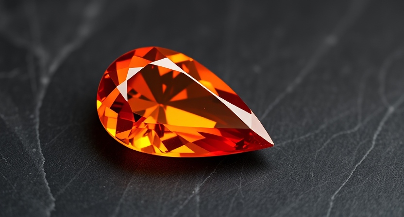 Orange Sapphire